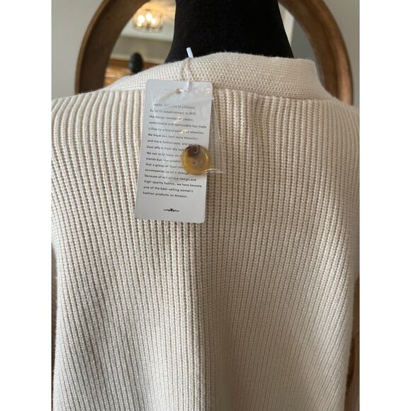 NWT oversized cream cardigan - Picture 9 of 9